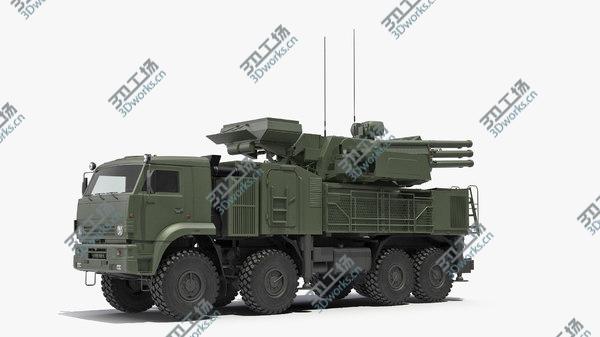 images/goods_img/20210312/3D model Missile System Pantsir S1 SA-22 Greyhound Rigged/3.jpg